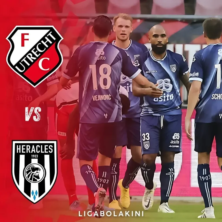 Prediksi dan Jadwal Heracles vs Utrecht: Duel Sengit Eredivisie pada 25 Januari 2025