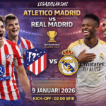 Atletico Madrid vs Real Madrid: Derby Madrid yang Kembali Memanaskan Persaingan Musim Ini