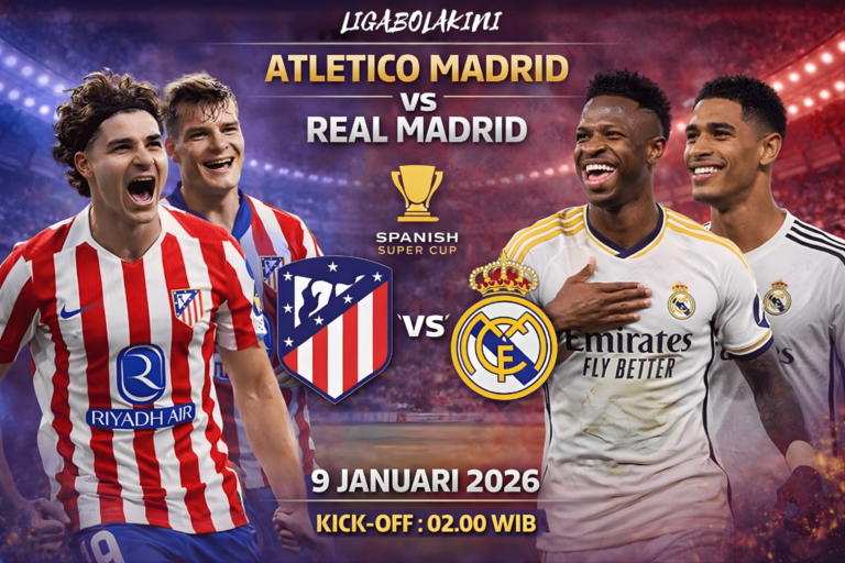 Atletico Madrid vs Real Madrid: Derby Madrid yang Kembali Memanaskan Persaingan Musim Ini